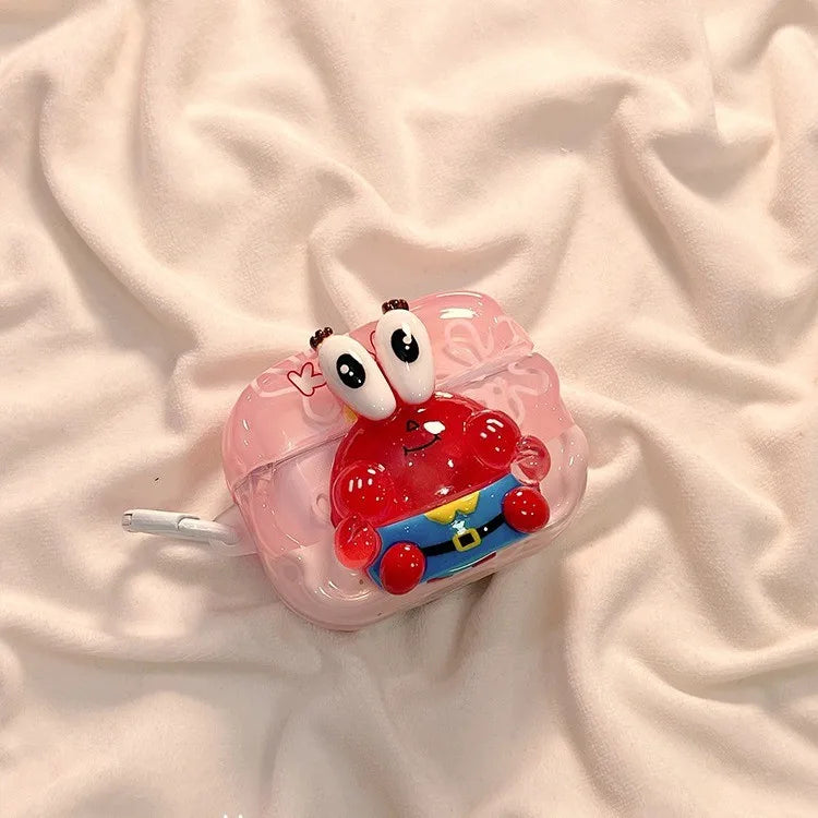 Coque AirPods Bob L'Éponge - Personnage 3D