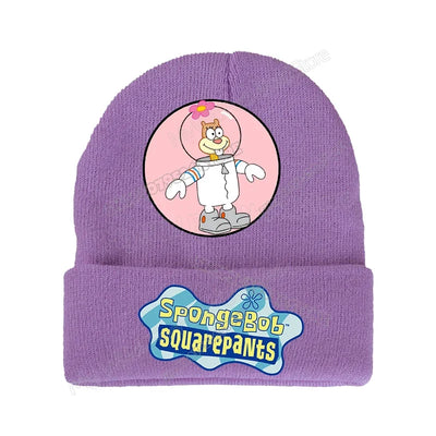 Bonnet violet Bob l'Éponge : Sandy l'écureuil