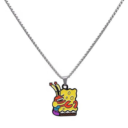 Colliers Couple Bob L'Éponge - Duo Pendentifs