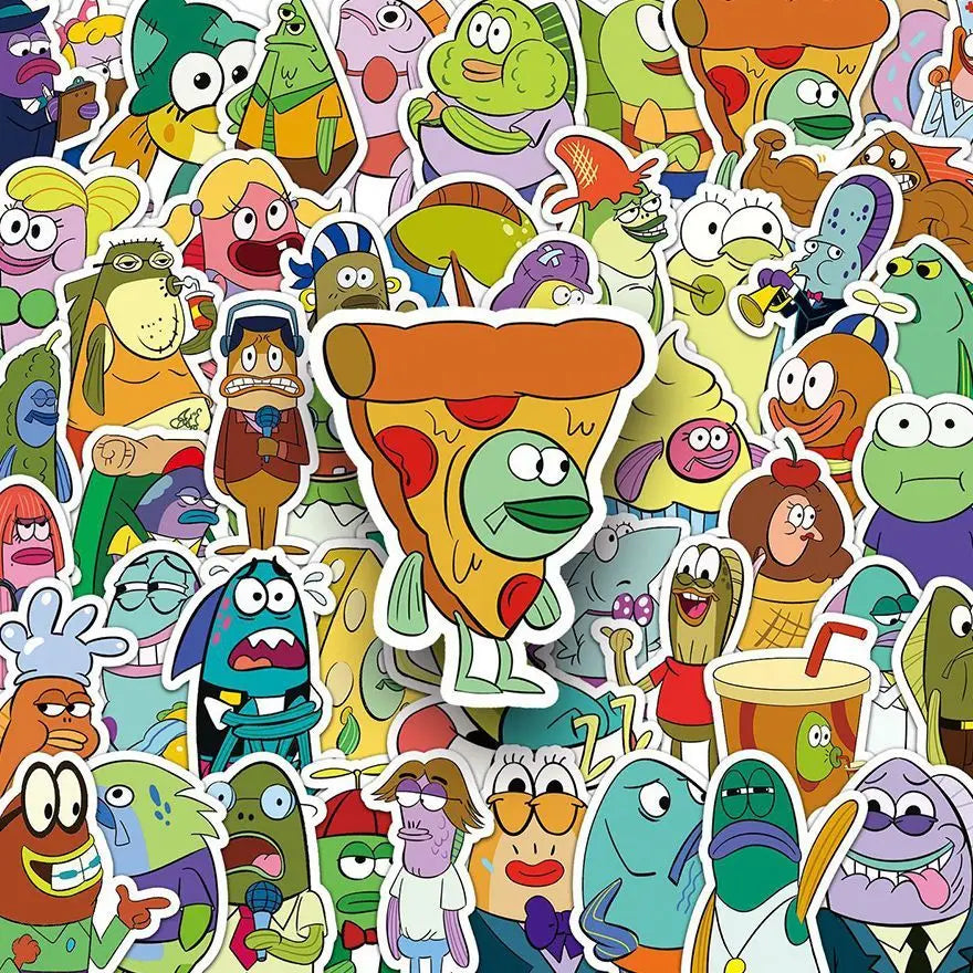 Stickers Bob L'Éponge - Collection Clients