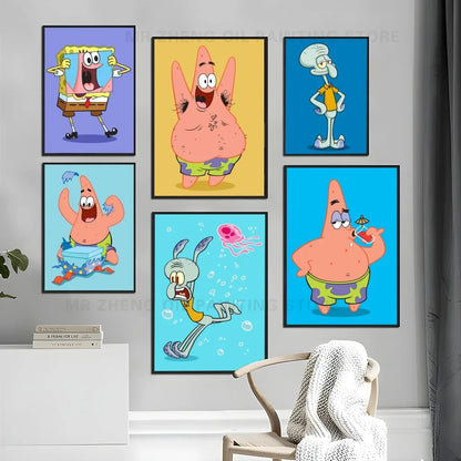 Poster Bob L'Éponge - Carlo en Panique