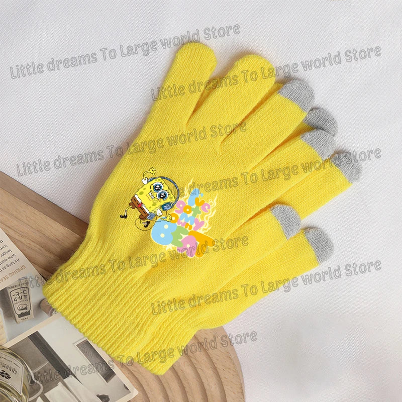 Gants Tactiles Bob L'Éponge - Bob et Patrick