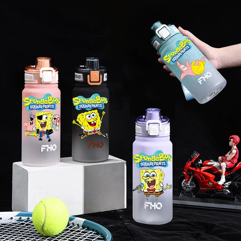 Gourde Sport Bob L'Éponge - Bob - Gradient 750ml (Isotherme)
