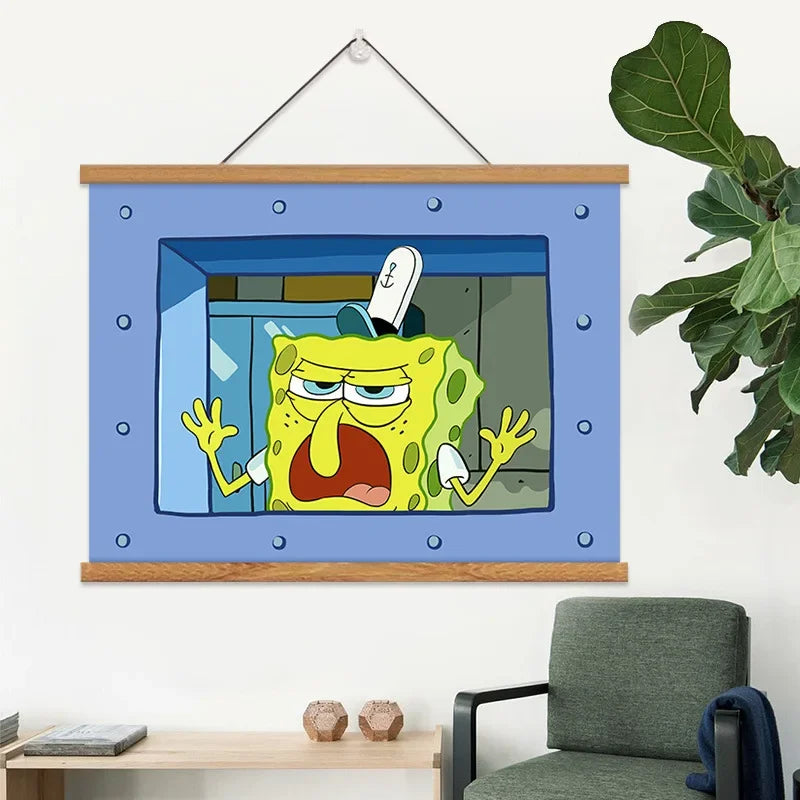 Tableau Bob L'Éponge - Trio Bikini Bottom