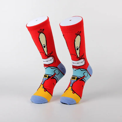 Chaussettes Bob L'Éponge - Équipage Bikini