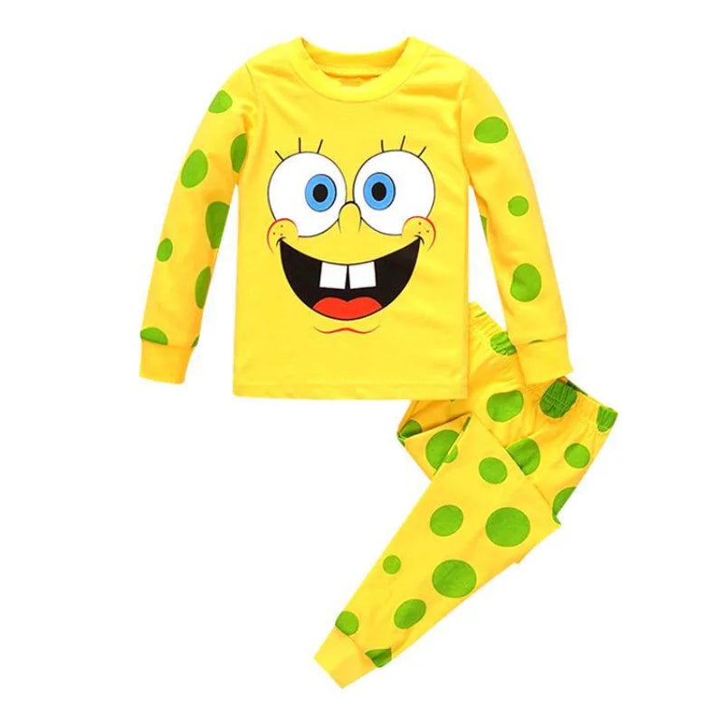 Pyjama Bob L'Éponge - Point Vert