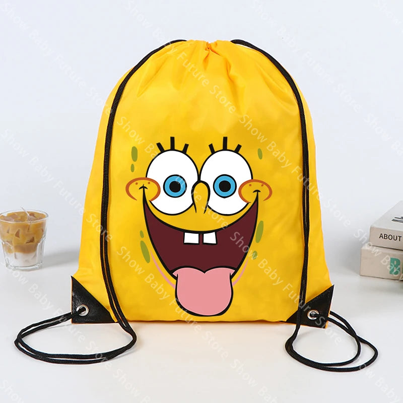 Sac à Dos Bob L'Éponge - Cordon Gym Jaune