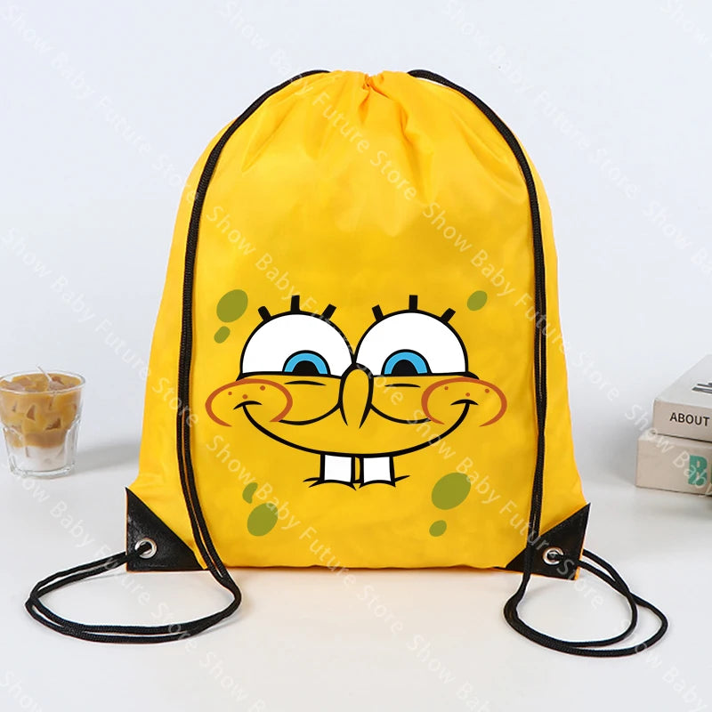 Sac à Dos Bob L'Éponge - Cordon Gym Jaune