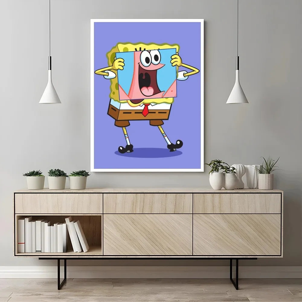 Poster Bob L'Éponge - Carlo en Panique