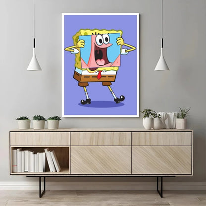 Poster Bob L'Éponge - Carlo en Panique