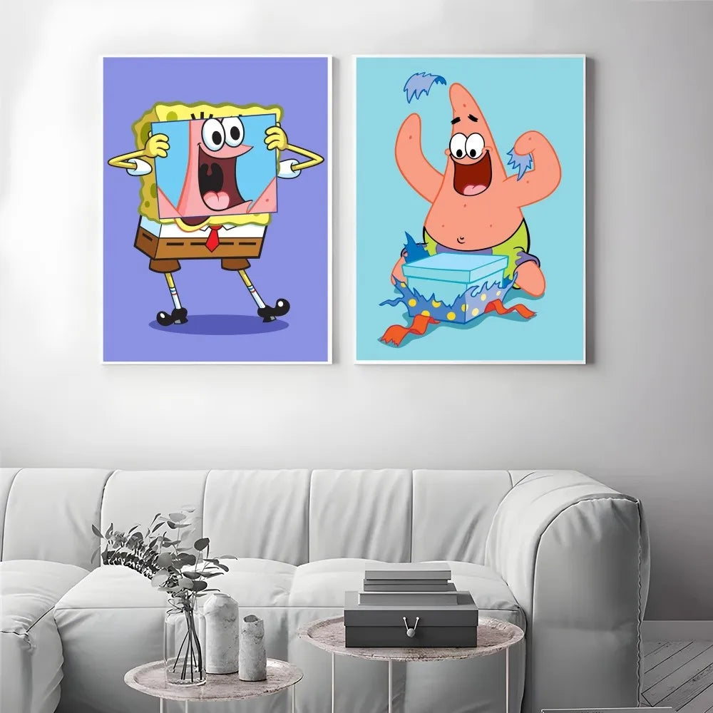 Poster Bob L'Éponge - Carlo en Panique