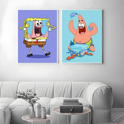 Poster Bob L'Éponge - Carlo en Panique