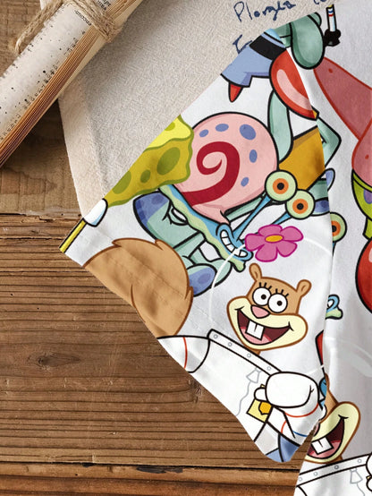 T-Shirt Bob L'Éponge - Full Print Personnages