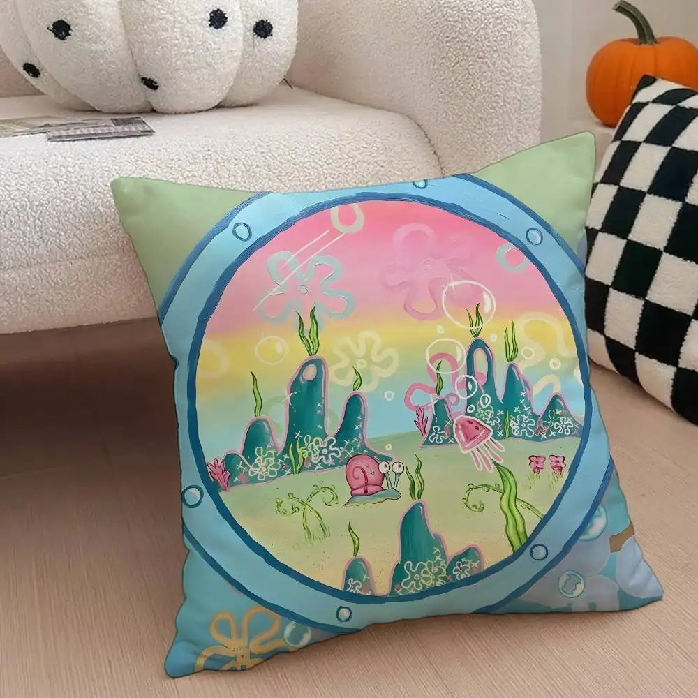 Housse de Coussin Bob L'Éponge - Design Mix