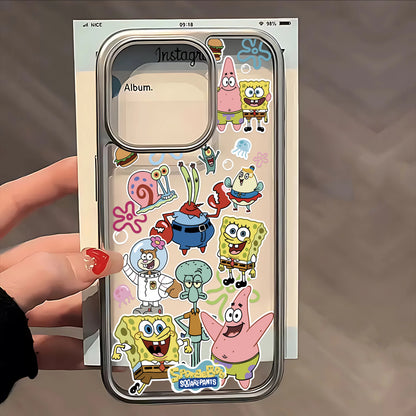 Coque Bob l'Éponge - Modèle Collage Bikini Bottom