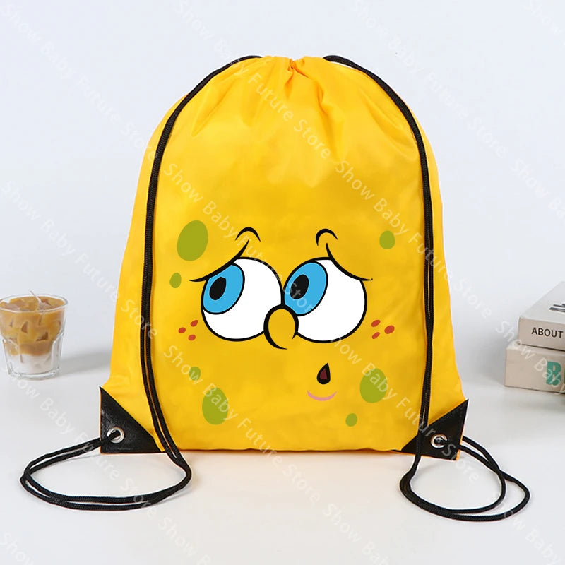 Sac à Dos Bob L'Éponge - Cordon Gym Jaune