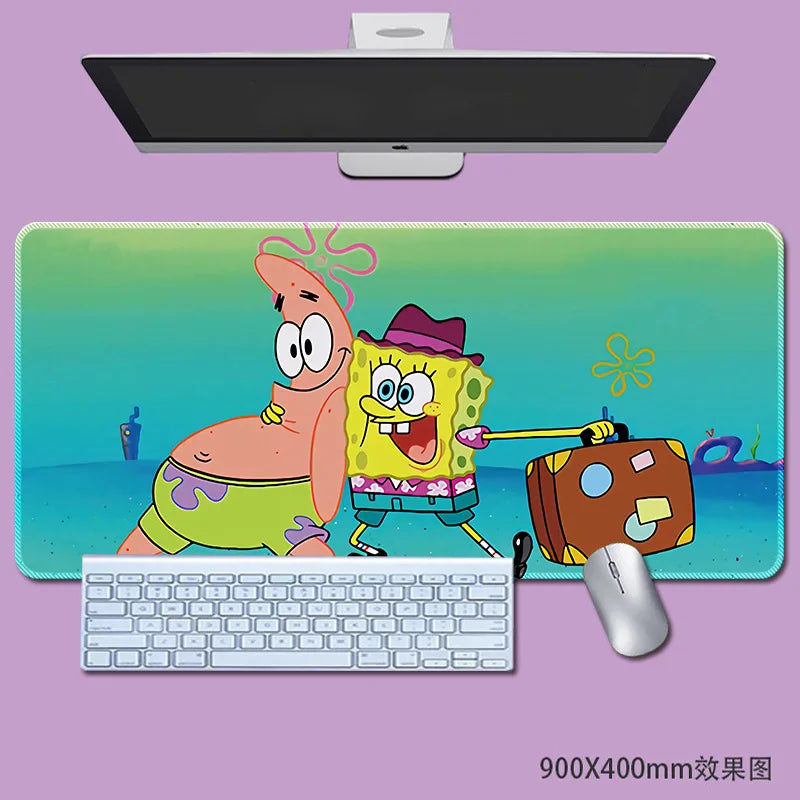 Alfombrilla de ratón de Bob Esponja - Modelo Big Face Zoom