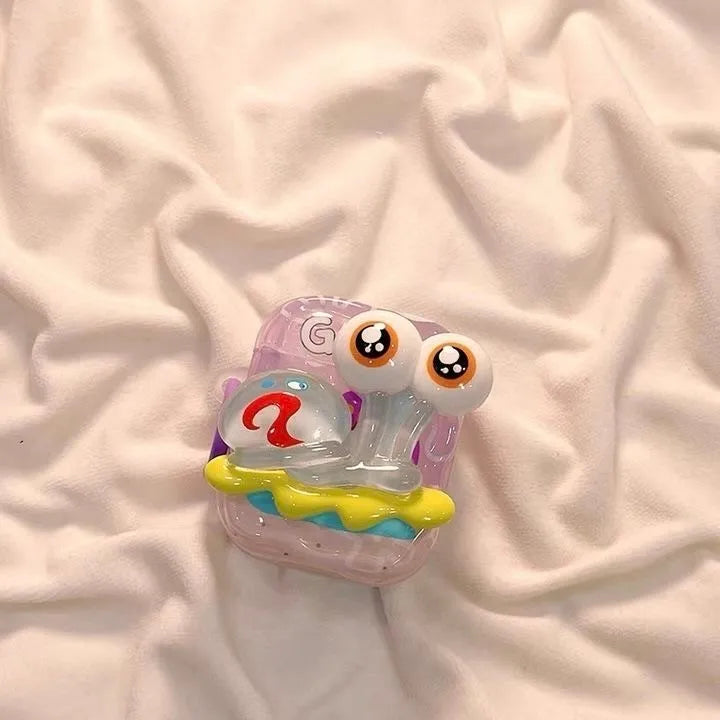 Coque AirPods Bob L'Éponge - Personnage 3D