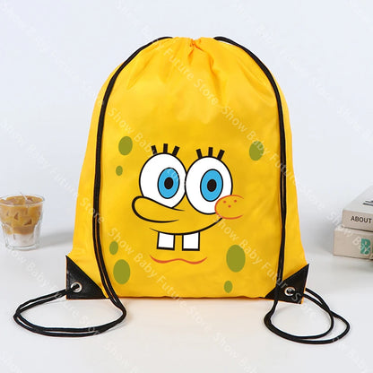 Sac à Dos Bob L'Éponge - Cordon Gym Jaune