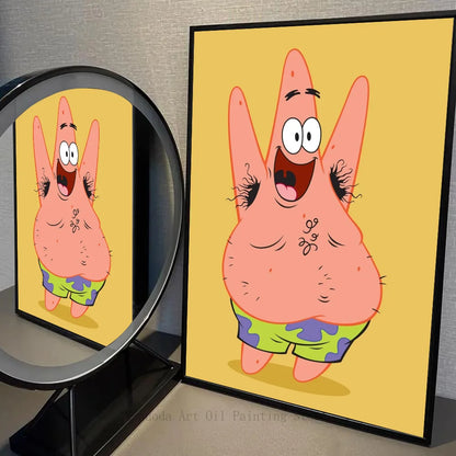 Poster Bob L'Éponge - Carlo en Panique