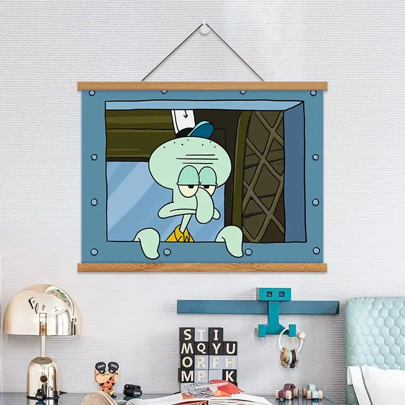 Tableau Bob L'Éponge - Trio Bikini Bottom