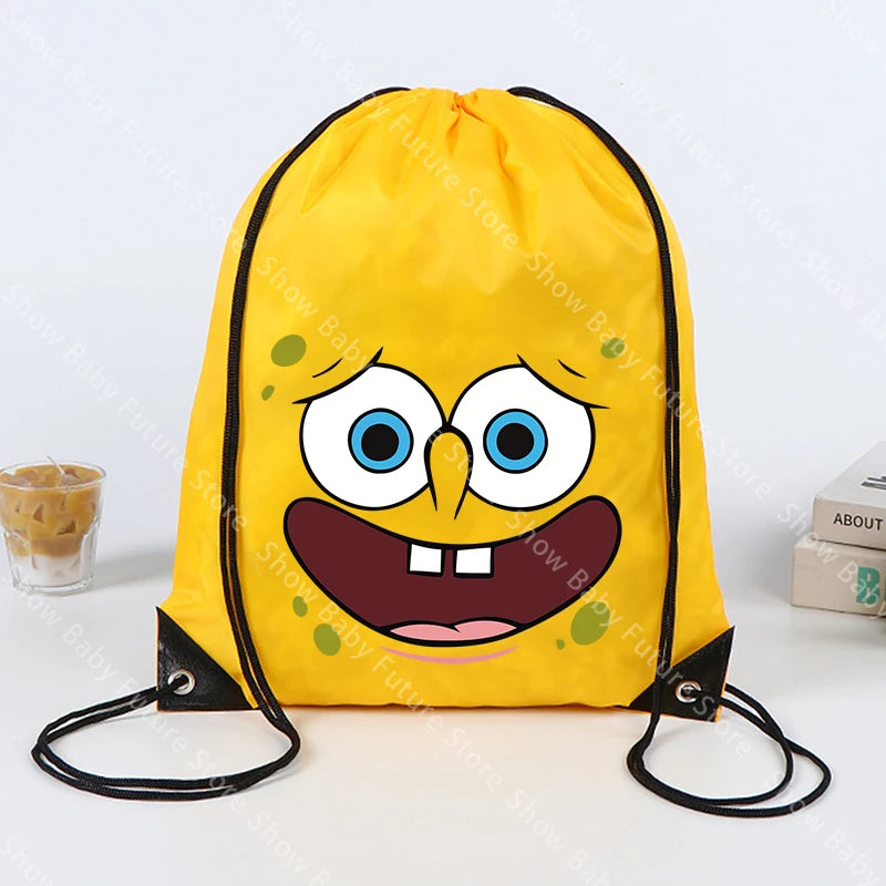 Sac à Dos Bob L'Éponge - Cordon Gym Jaune