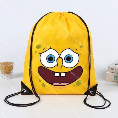Sac à Dos Bob L'Éponge - Cordon Gym Jaune