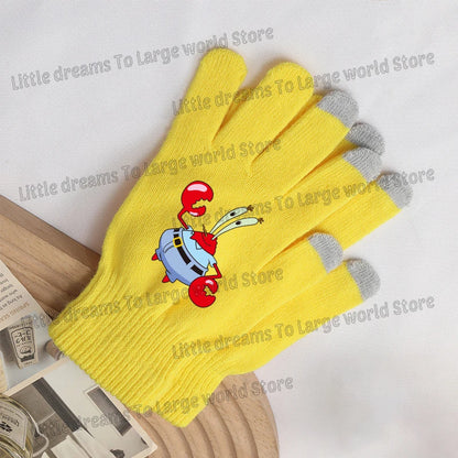 Gants Tactiles Bob L'Éponge - Bob et Patrick
