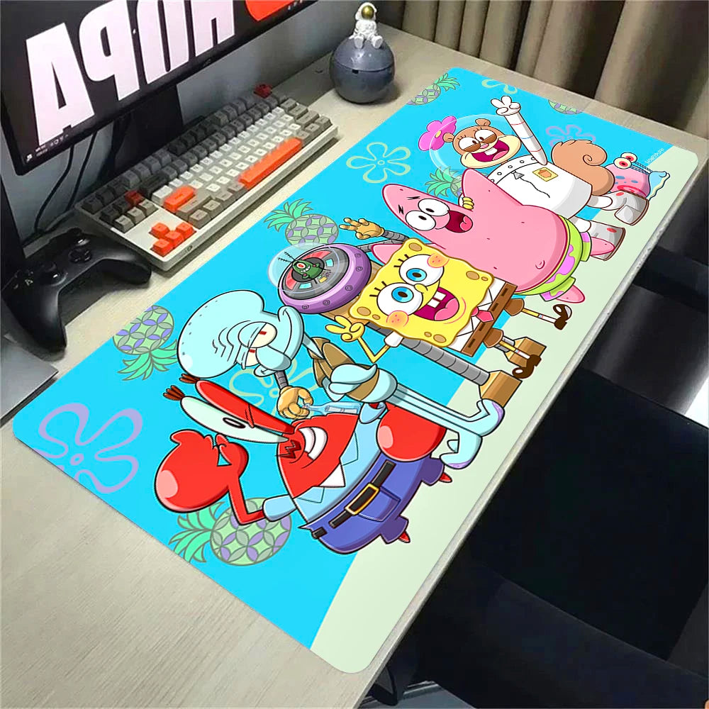 Sous-Main de Bureau Bob L'Éponge - Les Amis de Bikini Bottom