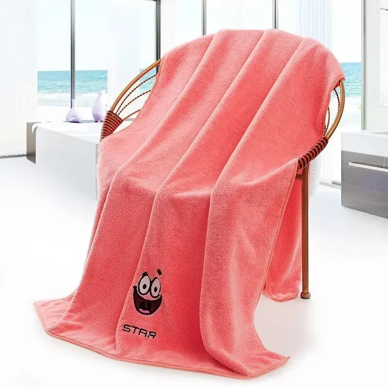 Serviette de Bain Bob L'Éponge