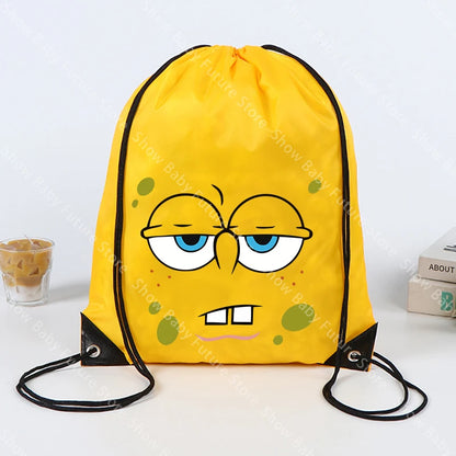 Sac à Dos Bob L'Éponge - Cordon Gym Jaune