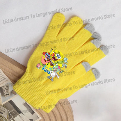 Gants Tactiles Bob L'Éponge - Bob et Patrick