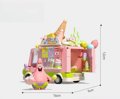 Jeu de Blocs Bob L'Éponge - Food Truck de Plage