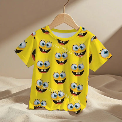T-shirt Bob l'Éponge - Bulles 3D