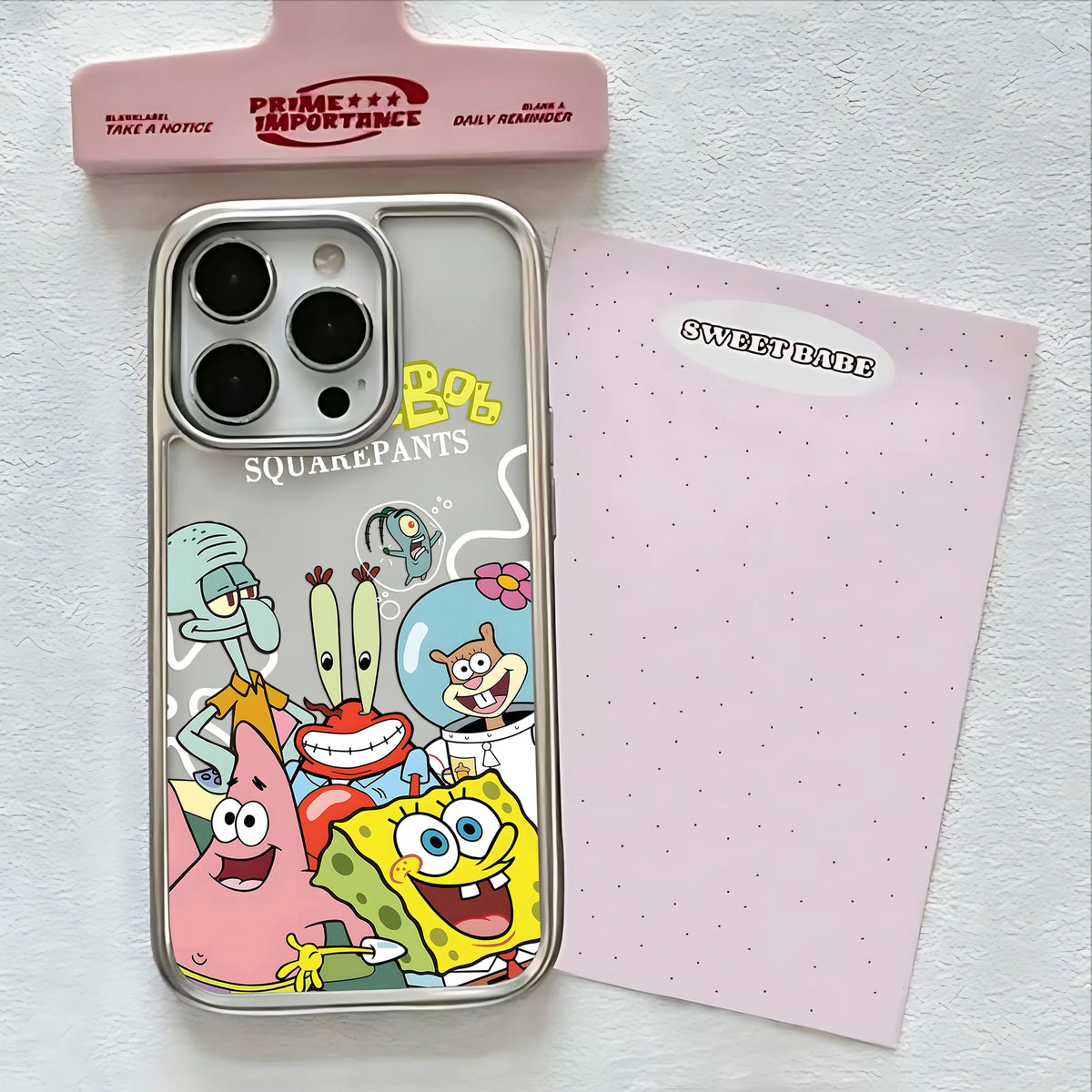 Coque Bob l'Éponge - Modèle Collage Bikini Bottom