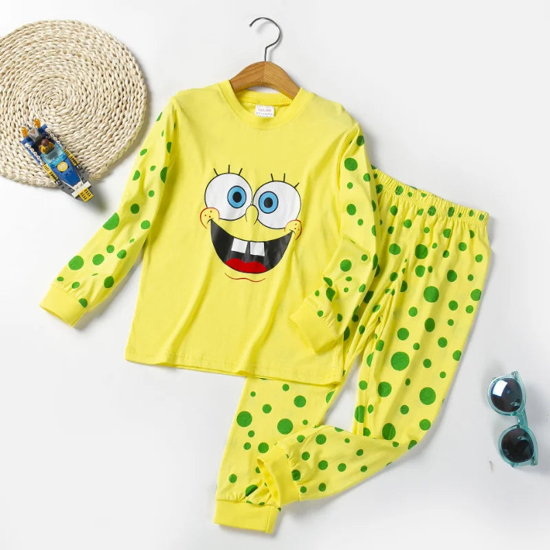 Pyjama Bob L'Éponge - Point Vert