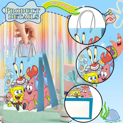 Sacs Cadeaux Bob L'Éponge - Party Pack
