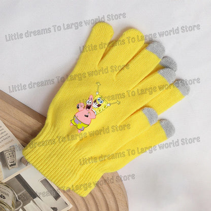 Gants Tactiles Bob L'Éponge - Bob et Patrick