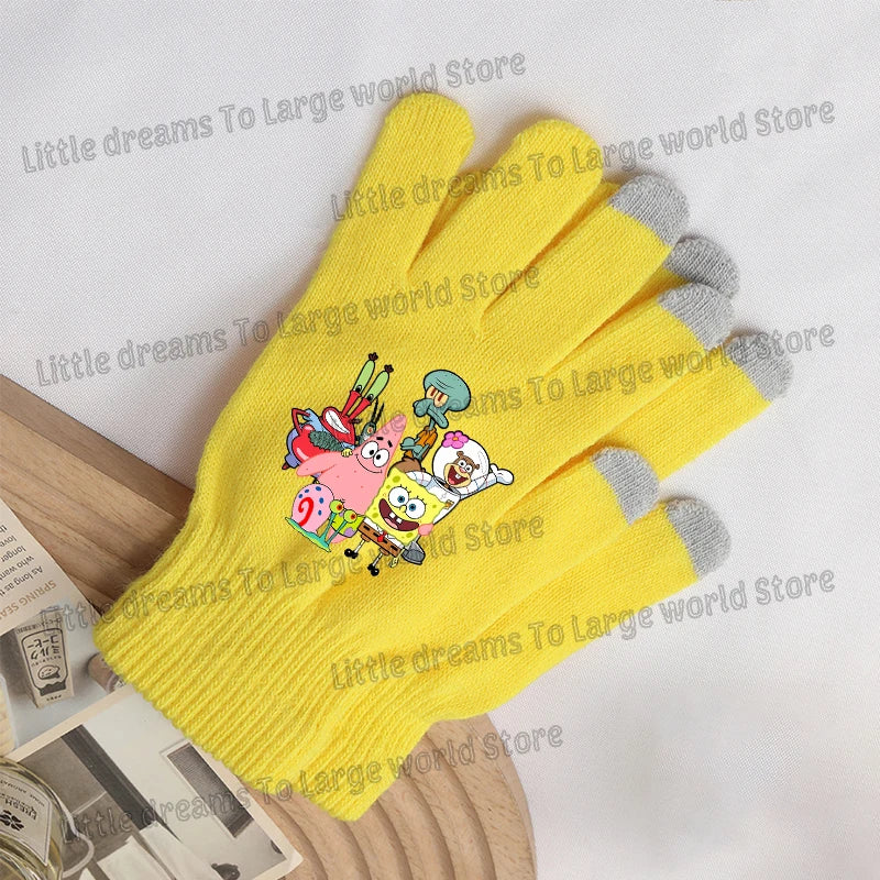 Gants Tactiles Bob L'Éponge - Bob et Patrick