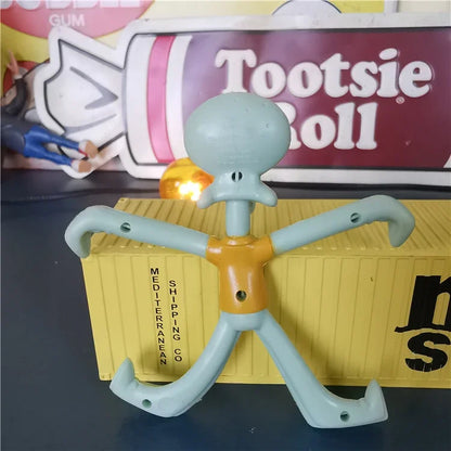 Figurine Bob L'Éponge - Carlo Tentacule Articulé