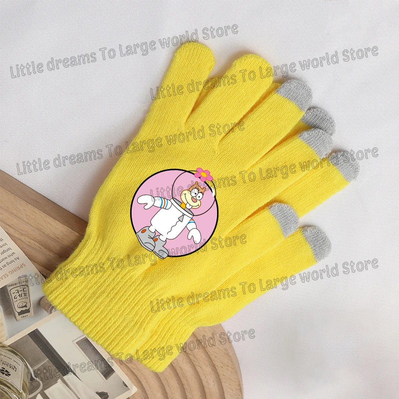 Gants Tactiles Bob L'Éponge - Bob et Patrick
