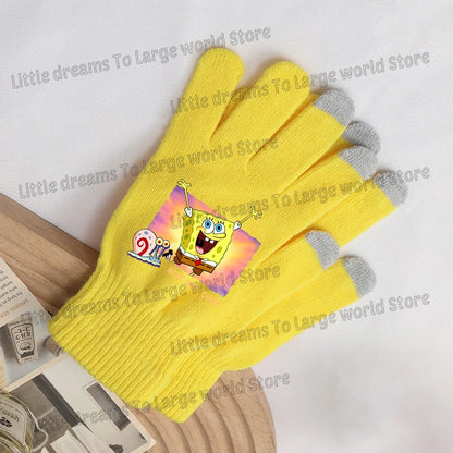Gants Tactiles Bob L'Éponge - Bob et Patrick