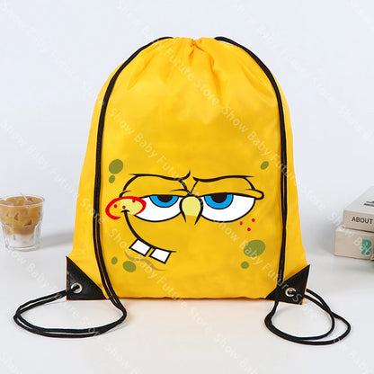 Sac à Dos Bob L'Éponge - Cordon Gym Jaune