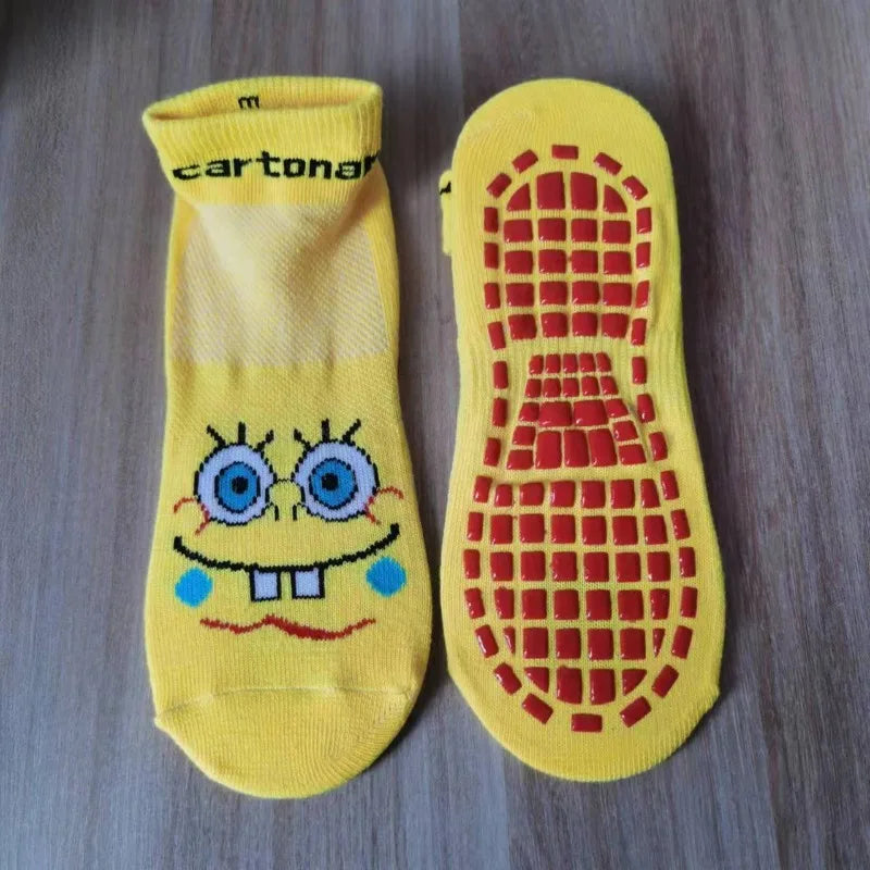 Chaussettes Bob L'Éponge - Motif Rayé Bikini