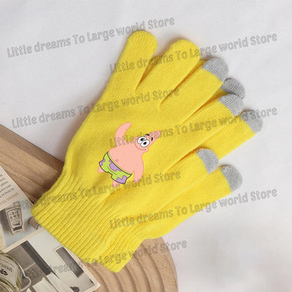 Gants Tactiles Bob L'Éponge - Bob et Patrick