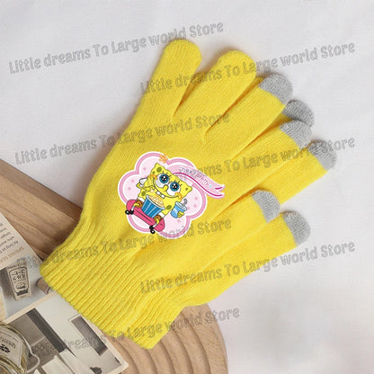 Gants Tactiles Bob L'Éponge - Bob et Patrick