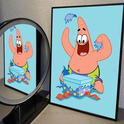 Poster Bob L'Éponge - Carlo en Panique