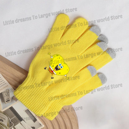 Gants Tactiles Bob L'Éponge - Bob et Patrick