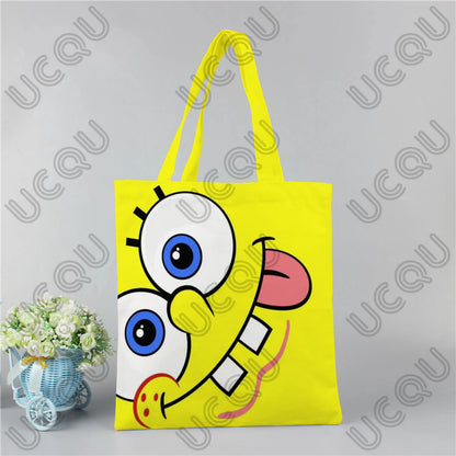 Tote Bag Bob l'Éponge - Modèle Chasse aux Méduses