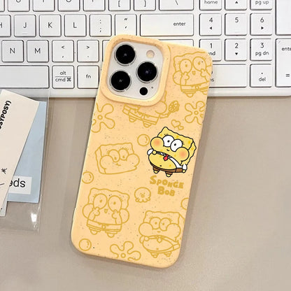 Coque iPhone Bob L'Éponge - Bob Jaune Kawai